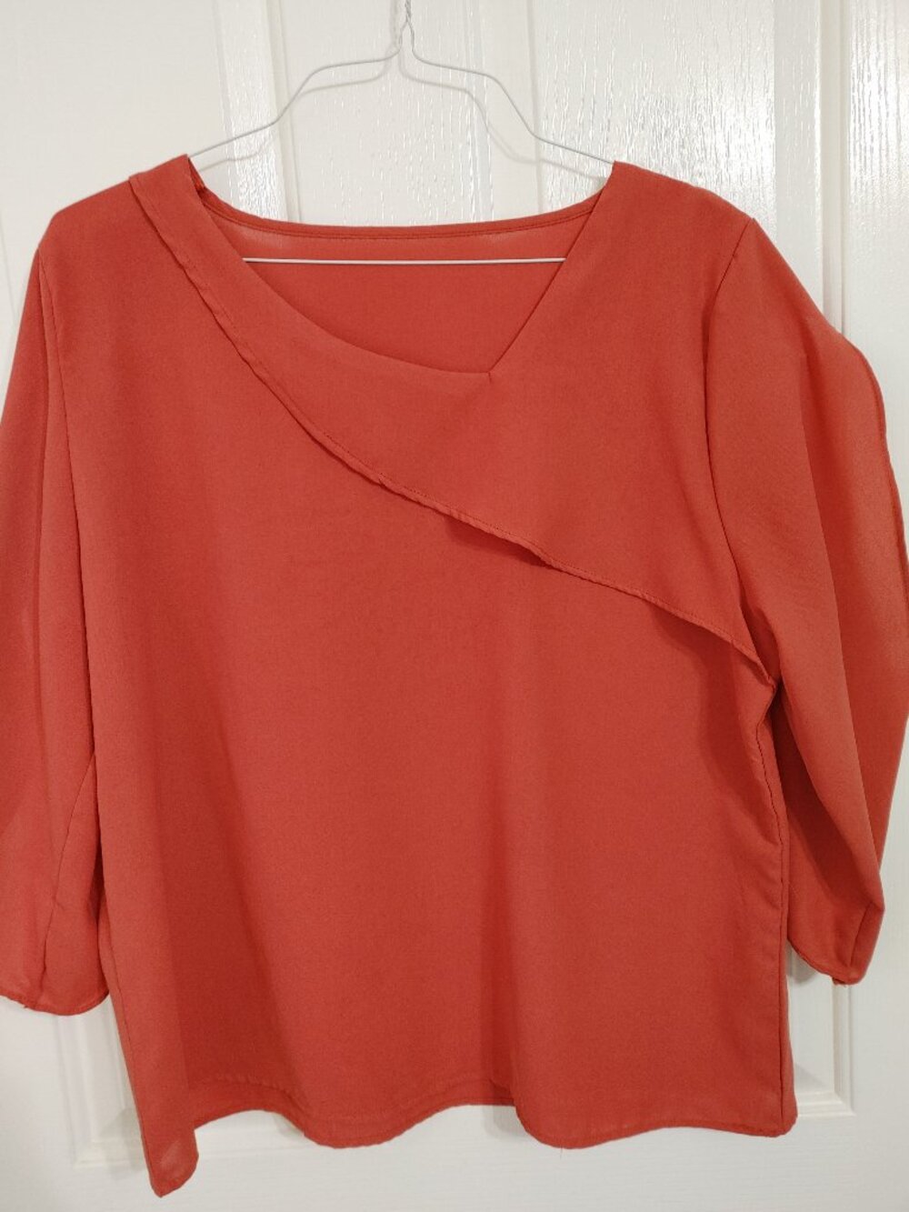 3 for $15  Coral top. Size XXL 100%  twins (Polly & Esther).